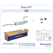 FS01007 Faurecia Глушник вихлопних газів кінцевий