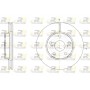61539.10 ROADHOUSE Гальмівний диск