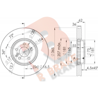78RBD11982 R BRAKE Гальмівний диск