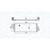 351319205020 MAGNETI MARELLI Интеркулер