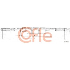10.813 COFLE Тросик, cтояночный тормоз