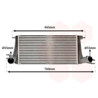 06004577 VAN WEZEL Интеркулер