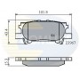 CBP01279 COMLINE Комплект гальмівних колодок дисковий гальм