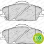 FDB4076 FERODO Комплект гальмівних колодок дисковий гальм