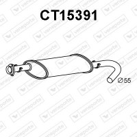 CT15391 VENEPORTE Середній глушник вихлопних газів