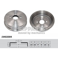 J3402004 NIPPARTS Гальмівний барабан