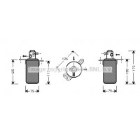 MSD267 AVA QUALITY COOLING Осушувач кондиціонера