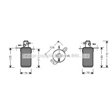 MSD267 AVA QUALITY COOLING Осушувач кондиціонера