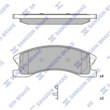 SP2179 Hi-Q Комплект гальмівних колодок дисковий гальм