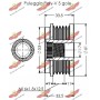 03.80344 AUTOKIT Механізм вільного ходу генератора