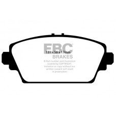 DP21339 EBC Brakes Комплект гальмівних колодок дисковий гальм