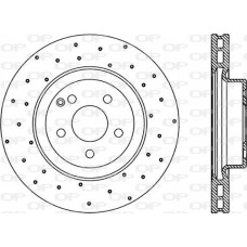 BDRS2298.25 OPEN PARTS Гальмівний диск
