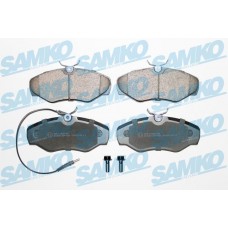 5SP1660 SAMKO Комплект гальмівних колодок дисковий гальм