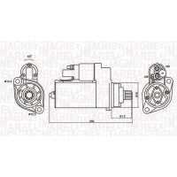 063721405010 MAGNETI MARELLI Стартер