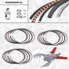 R1012100VR1 ET ENGINETEAM Комплект поршневих кілець
