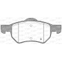 BPA0882.00 OPEN PARTS КомплеК т гальмівних колодок, дискове гальмо