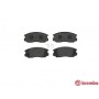 P 54 015 BREMBO Комплект гальмівних колодок дисковий гальм