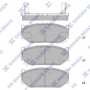 SP2086 Hi-Q Комплект гальмівних колодок дисковий гальм