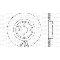 BDR2612.20 OPEN PARTS Гальмівний диск