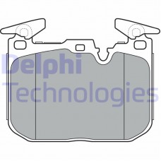 LP3383 DELPHI Комплект гальмівних колодок дисковий гальм
