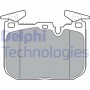 LP3383 DELPHI Комплект гальмівних колодок дисковий гальм