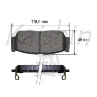 FK11213 KAISHIN Комплект гальмівних колодок дисковий гальм