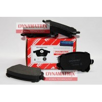 DBP4058 DYNAMATRIX Комплект гальмівних колодок дисковий гальм