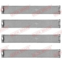 109-1284 QUICK BRAKE Комплектуючі колодки дискового гальма