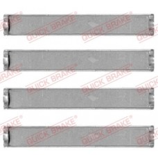 109-1284 QUICK BRAKE Комплектуючі колодки дискового гальма