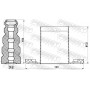 HSHB-ESR-KIT FEBEST Пилозахисний комплект амортизатор
