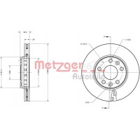 6110206 METZGER Гальмівний диск