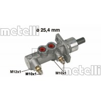 05-0166 METELLI Головний гальмівний циліндр