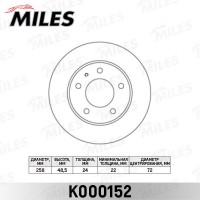 K000152 MILES Гальмівний диск