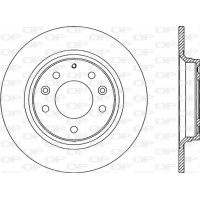 BDR2023.10 OPEN PARTS Гальмівний диск