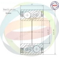 70-290094 MULTIPARTS Комплект підшипника ступиці колеса