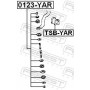 TSBYAR FEBEST Опора стабілізатора