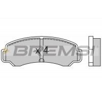 BP2359 BREMSI Комплект гальмівних колодок дисковий гальм