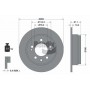 BDS1111 BENDIX Braking Гальмівний диск