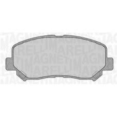 363916060710 MAGNETI MARELLI Комплект гальмівних колодок дисковий гальм