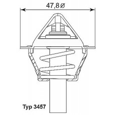 3457.90D BorgWarner (Wahler) Термостат охолоджувальна рідина