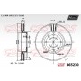 865230 MAXTECH Гальмівний диск