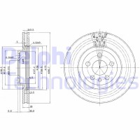 BG2844 DELPHI Гальмівний диск