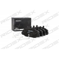 402B0752 RIDEX Комплект гальмівних колодок дисковий гальм