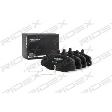 402B0752 RIDEX Комплект гальмівних колодок дисковий гальм