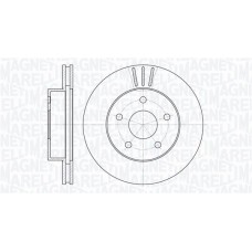 361302040420 MAGNETI MARELLI Гальмівний диск