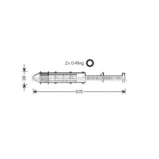 VND075 AVA QUALITY COOLING Осушувач кондиціонера