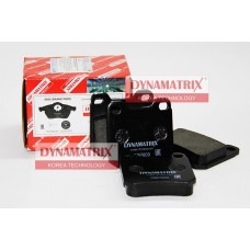 DBP609 DYNAMATRIX Комплект гальмівних колодок дисковий гальм