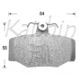 FK1214 KAISHIN Комплект гальмівних колодок дисковий гальм