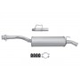 FS55458 Faurecia Глушник вихлопних газів кінцевий