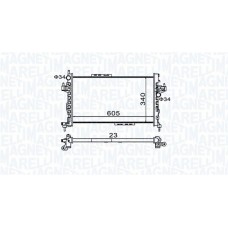350213977000 MAGNETI MARELLI Радіатор охолодження двигуна